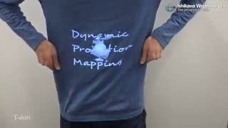 Dynamic projection mapping onto deforming non-rigid surface