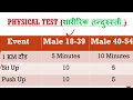 myadi police selection process 2078 myadi police physical test 2078