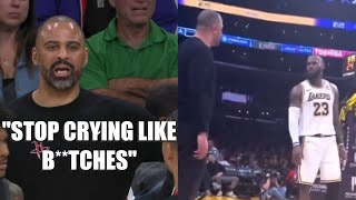 Courtside video reveals what was said between LeBron James and Ime Udoka 🍿
