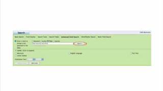 Video Tutorial: searching CAB Abstracts, part one, introduction