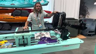 Crescent Kayaks booth interview at Surf Expo Thursday 9/5/24