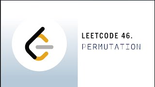 LeetCode 46. Permutations | Java | Back tracking