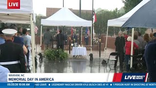 Memorial Day 2026: Waxhaw locals honor military in the rain