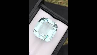 27.35 carats beautiful faceted aquamarine available for