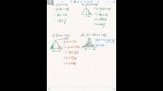 Edexcel数学统计-正态分布