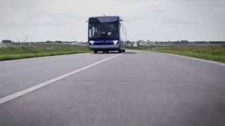 Mercedes-Benz Future Bus: Tunnel Driving & Bus Stop Recognition