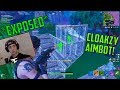 Cloak shows *Aimbot* | Shroud insane 360 | Fortnite Clips