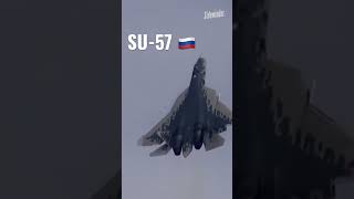 SU-57 យន្តហោះបំបាំងកាយជំនាន់ទី៥របស់រុស្ស៊ី #shorts