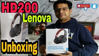 Lenova HD200 Wireless Headphone/ Unboxing \u0026 Review with Audio Test/Simple Living Mummy