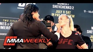 UFC 213: Nunes vs. Shevchenko 2 Fighter Face Offs
