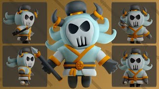 👻 Spectrum 👻 - Blender 3D Character Creation (Timelapse)