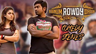 Naanum Rowdy Dhaan (2015) | Super Comedy Scenes | Vijay Sethupathi | Nayanthara