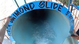 Black Daimond Water Slide at Suraj Water Park