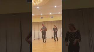 Floating Salsa Dancing with an up swing on 1 \u0026 5