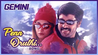Latest Tamil Hits | Penn Oruthi Video Song | Gemini Tamil Movie Songs | Vikram | Kiran | Bharathwaj