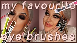 CURRENT FAVOURITE EYE BRUSHES | leanne audrey mua