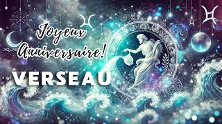 Joyeux Anniversaire Verseau ! ♒🎉 Félicitez pour son anniv avec ce message Signe du Zodiaque