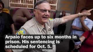 Former sheriff Joe Arpaio convicted of criminal contempt