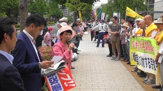 2017年5月24日　共謀罪廃案！安倍内閣は退陣せよ、国会議員会館前行動