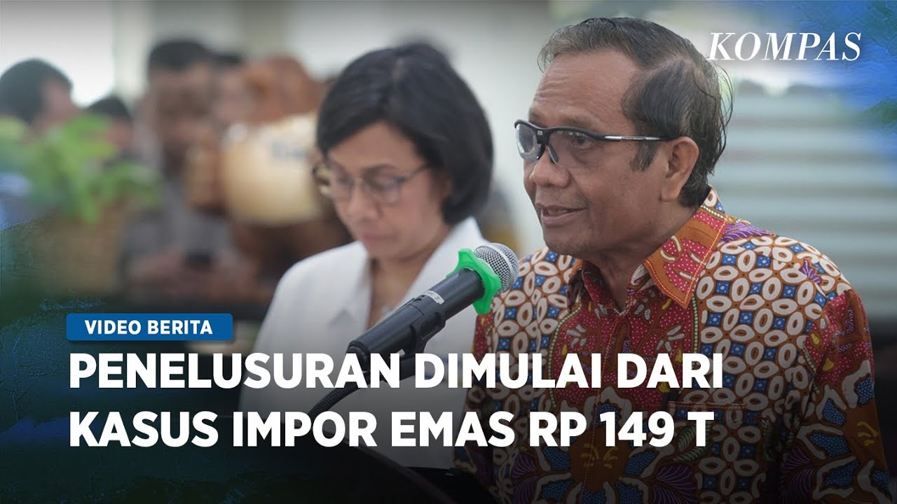 Mahfud MD Bentuk Satgas Usut Transaksi Mencurigakan Rp 349 Triliun Di ...