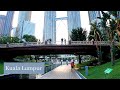 [4K] Evening Walk in KLCC Park | Walking Tour 2021 | Kuala Lumpur | Malaysia