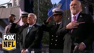 NFL on FOX crew honors Veterans Day live from the Naval Academy in Annapolis | NFL on FOX