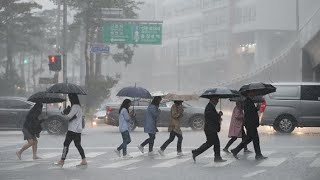 [뉴스초점] 하늘에 구멍 뚫린 듯…장맛비 이어 태풍 '비상' / 연합뉴스TV (YonhapnewsTV)