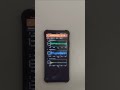 Measuring accelerometer data of a washing machine with a smart phone. PhyPhox app.