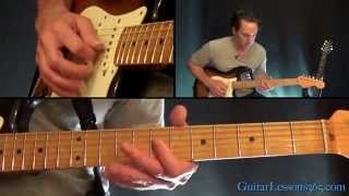 Hey Joe Guitar Lesson - Jimi Hendrix - Chords/Rhythms
