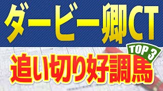 ダービー卿CT（2024）追い切りが抜群だった「トップ3」はこの馬だ🐴 ～JRAダービー卿チャレンジトロフィーの現地競馬予想～