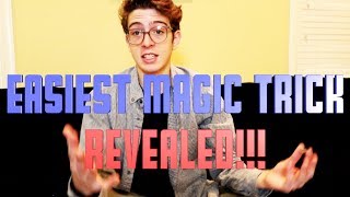 WORLDS EASIEST MAGIC TRICK REVEALED !!!