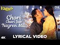 Chori Chori Jab Nazrein Mili Lyrical - Kareeb |  Kumar Sanu & Sanjivani | Bobby, Neha & Moushumi