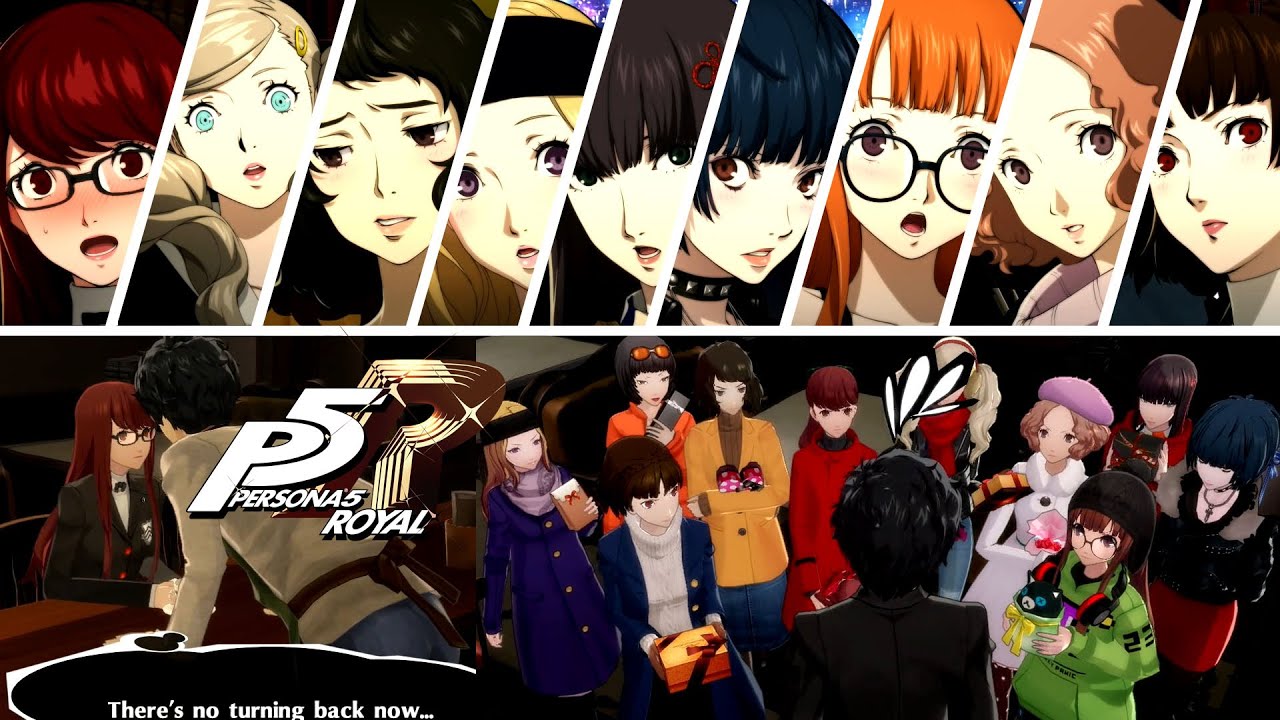 Persona 5 Royal All Girlfriends All Romance Scenes Dates Female