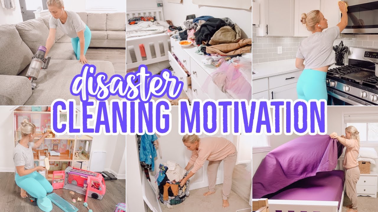 Disaster Cleaning Motivation Clean With Me Sunday Reset Cleaning