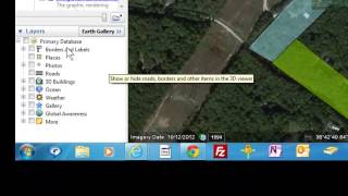 Layers in Google Earth - Adding and Removing