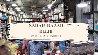 Sadar Bazar Delhi | Delhi Wholesale Market | Shopping market | kitchen Items | My Sparkling Story |