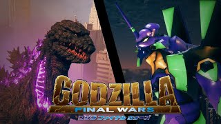 Godzilla VS Evangelion Promo But With Final Wars OST