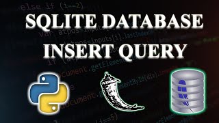 Insert Query with SQLite Database Using Flask | Tamil