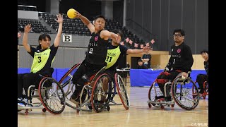 【競技の部Ⅰ 決勝戦】Knockü SC VS すわろ〜ず：第21回日本車椅子ハンドボール競技大会in堺