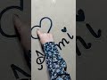 Azmi requested video || Name on Sand.😌❤️😱 #viral #art #drawing #sandart #shorts