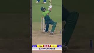 Drama in this Over | 23 Runs in 6 Balls & a Wicket #PAKvSL #SportsCentral #Shorts #PCB