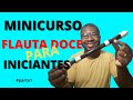 Minicurso de FLAUTA DOCE para Iniciantes | Com Exercícios e Músicas no Final (parte1)