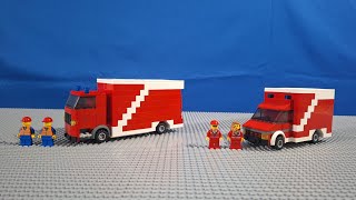 Brickify Builds- LEGO Berliner Feuerwehr RTW and STEMO