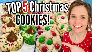5 of the BEST Christmas Cookies! | All The Cookies YOU Should Make This Winter!