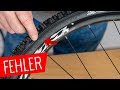 Größte Fehler bei der Schlauch/Reifen Montage - Fahrrad.org