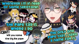 When Ike needs serotonin, he goes to papE tag