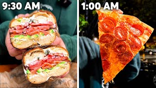 24 Hours Of Street Food in New York City