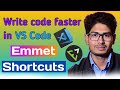 Write code faster in Visual Studio Code with Emmet shortcuts || VS Code || MNA Web Programming ||
