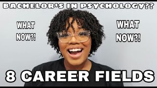 8 JOBS YOU CAN GET WITH A BACHELOR'S IN PSYCHOLOGY | *SHOCKING*