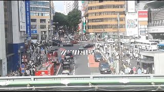 2023/7/15 湘南新宿ライン車窓（恵比寿駅→原宿駅付近）